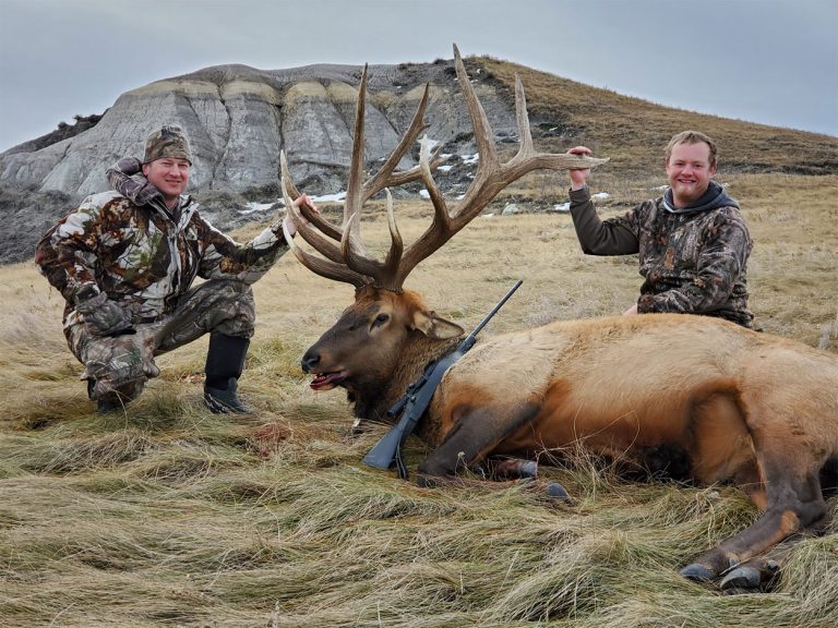 Elk hunting in Saskatchewan Canada